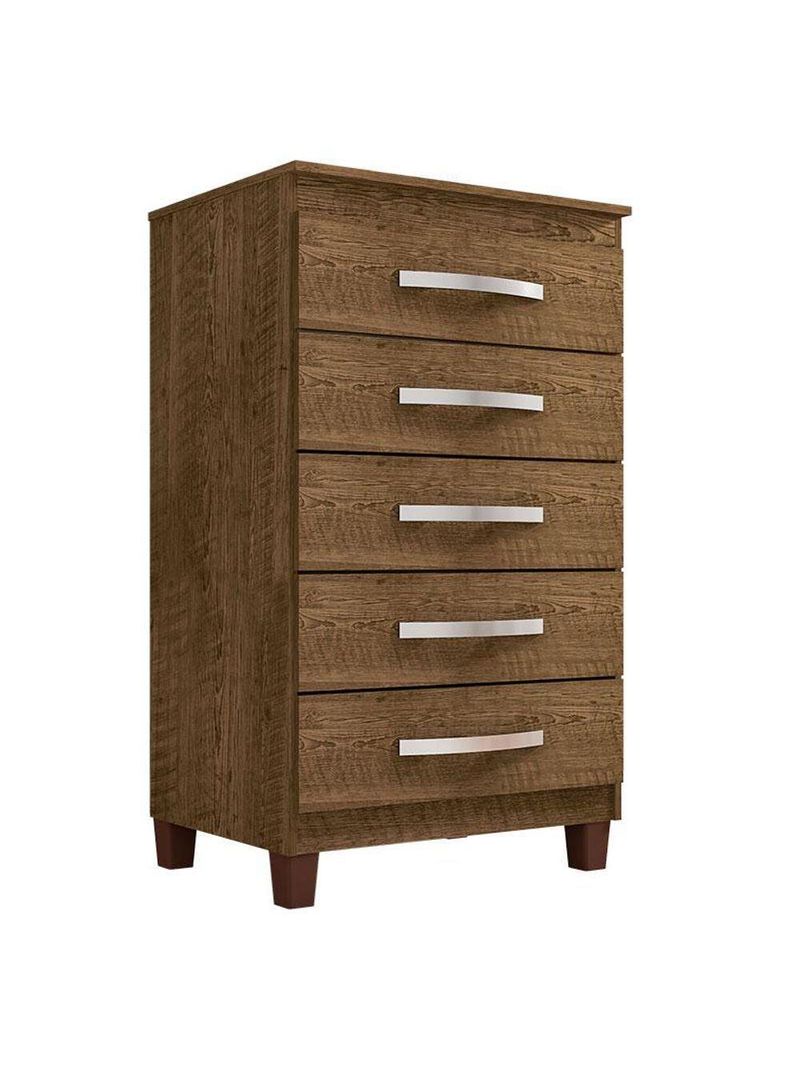 Guarda Roupa Casal Modena Com Cômoda Cannes 5 Gavetas E Armário Multiuso Recife Malbec - Incorplac