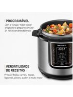 Panela de Pressão Elétrica Digital 6L Mondial 127V