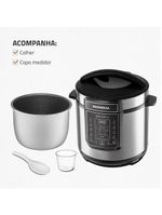 Panela de Pressão Elétrica Digital 6L Mondial 127V