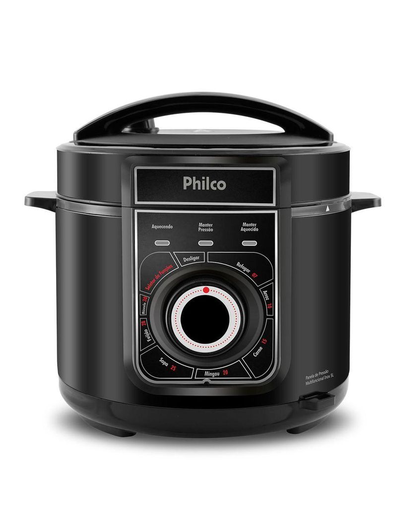 Panela De Pressão Philco PPP02PI Inox Multifuncional 5L 220V