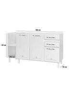 Balcão De Cozinha De Aço Telasul Star New 150cm Para Pia