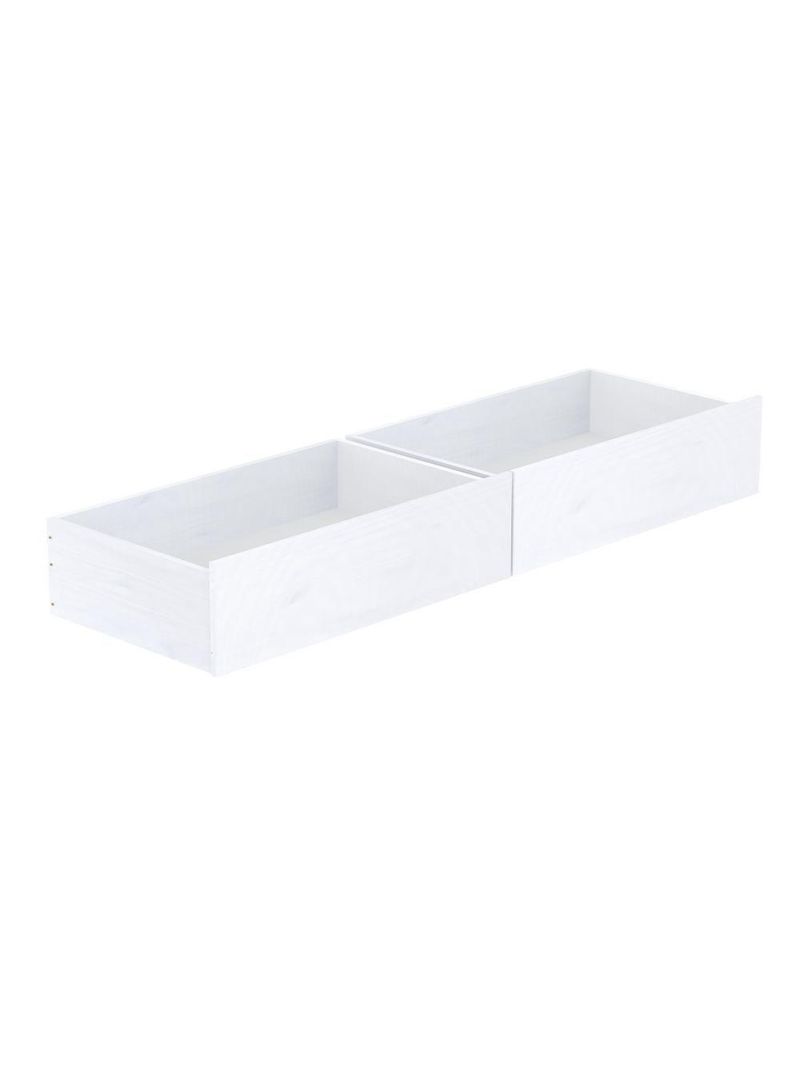 Beliche Casinha Janela Casal Solteiro 2 Gavetas Branco Rosa