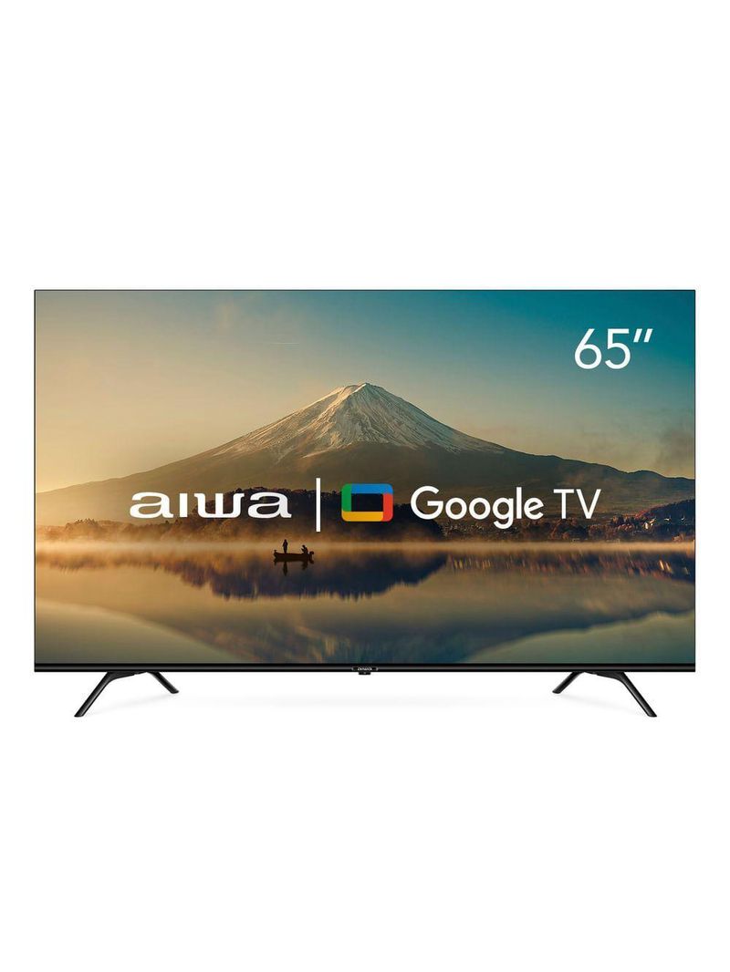 Smart TV Aiwa 65” Google TV 4K AWS-TV-65-BL-01-G