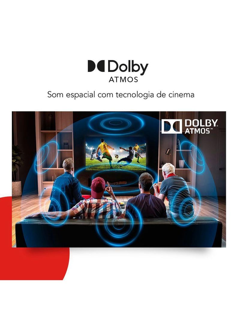 Smart TV Aiwa 65” Google TV 4K AWS-TV-65-BL-01-G