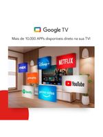 Smart TV Aiwa 65” Google TV 4K AWS-TV-65-BL-01-G