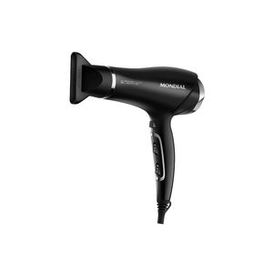 Secador De Cabelos Mondial Preto/cromado Prata - Scn-04 Secador De Cabelos Scn-04 127v/60hz