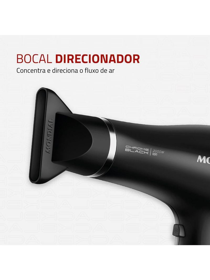 Secador De Cabelos Mondial Scn-04 127v/60hz