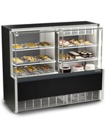 Vitrine Quente E Fria Aurora Evaporador Gqea140r Gelopar Aurora Quente E Fria 1,40mt Preto 220v