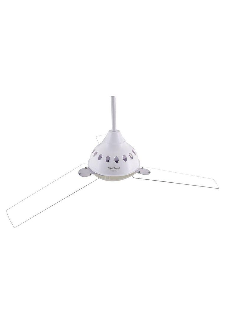Ventilador De Teto Britânia Silencioso 131W Cristal BVT05B 110V