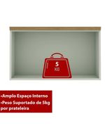 Armário de Cozinha Genialflex Aéreo Hortelã