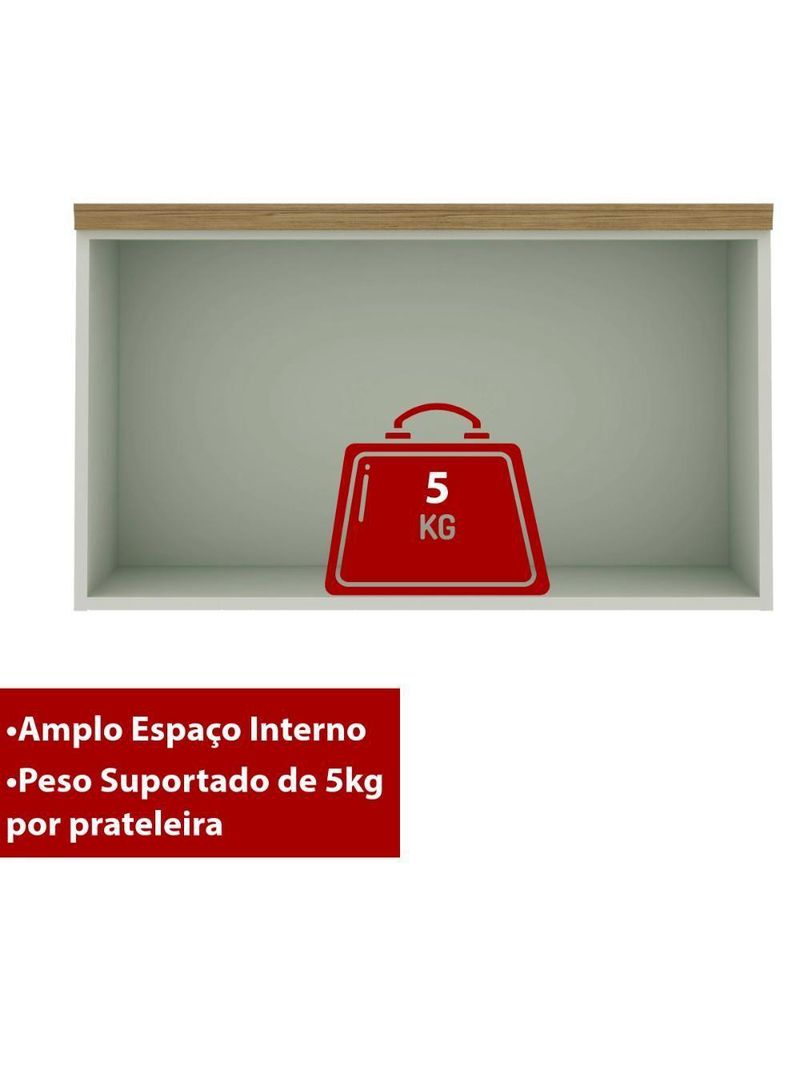 Armário de Cozinha Genialflex Aéreo Hortelã