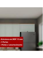 Armário de Cozinha Genialflex Aéreo Hortelã