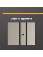 Armário Multiuso Aço Aéreo Telasul Multibox Cinza/pto