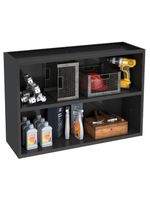 Armário Multiuso Aço Aéreo Telasul Multibox Cinza/pto