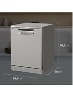 Lava Louças HQ Digital 14 Serviços Inox HQ-LL14DI2 220V