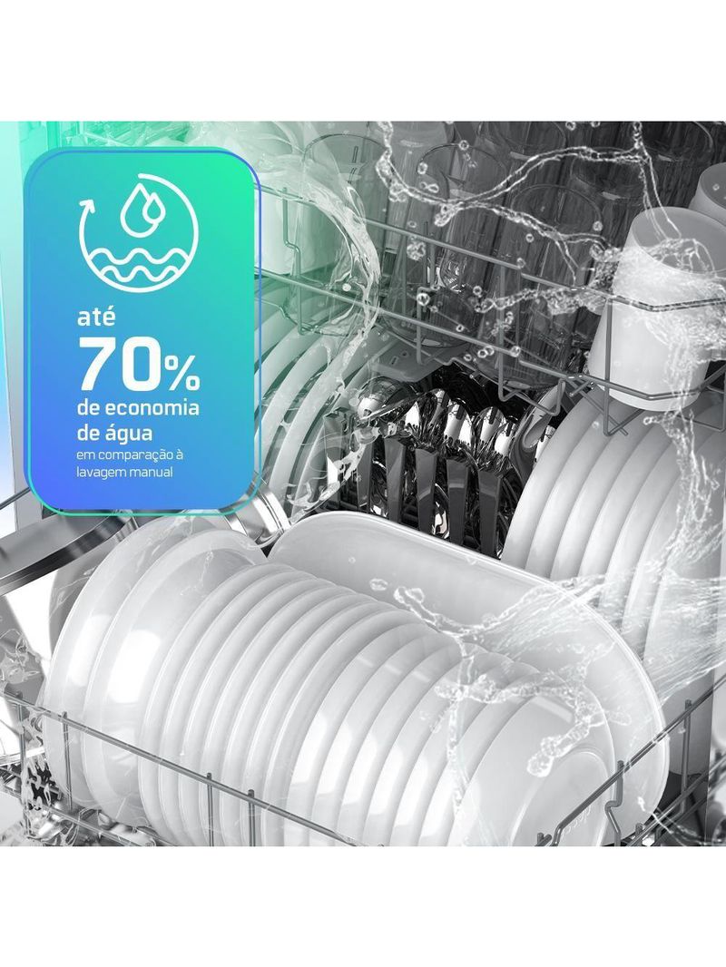 Lava Louças HQ Digital 14 Serviços Inox HQ-LL14DI2 220V