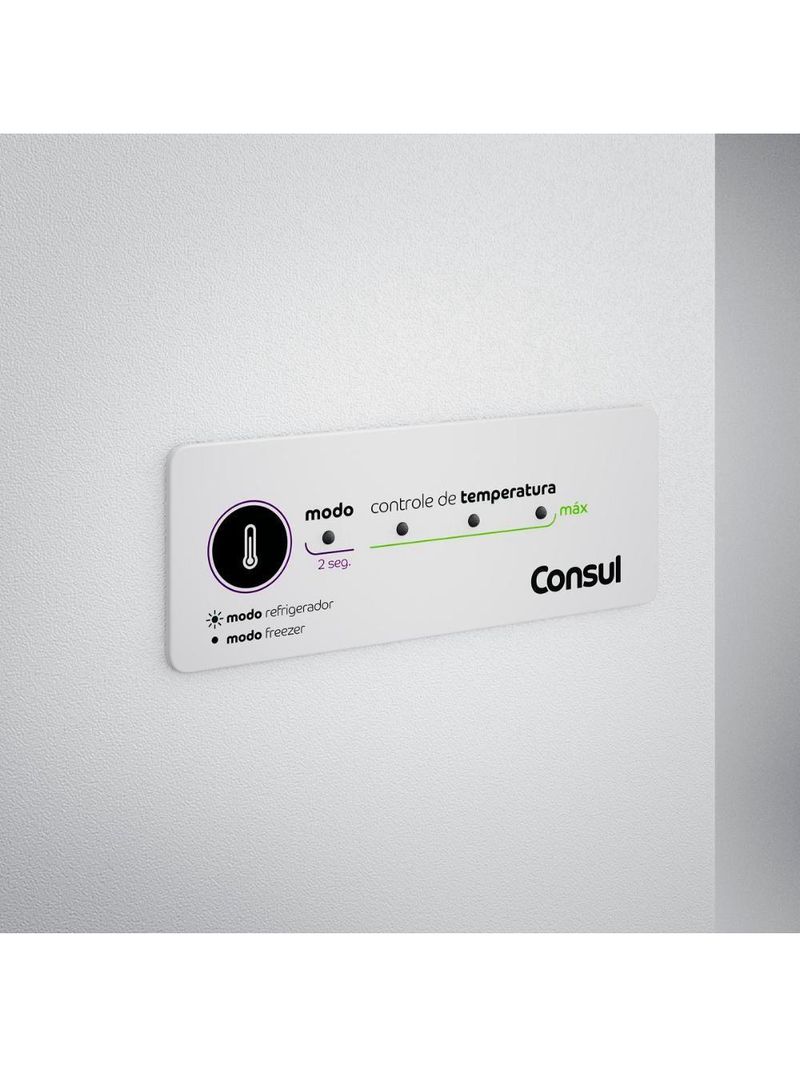 Freezer Horizontal Consul 2 Portas 414l Chb42fbbna - 220v