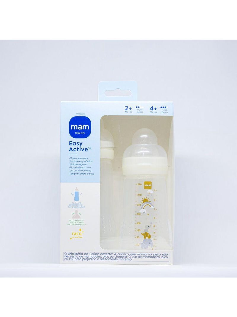 Kit Mamadeira MAM Easy Active Set Duo Neutro