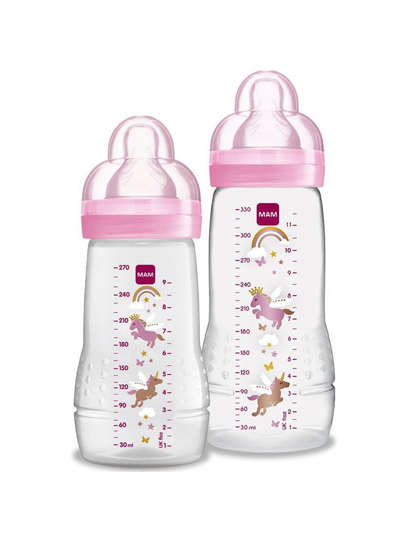 Kit Mamadeira MAM Easy Active Set Duo Rosa