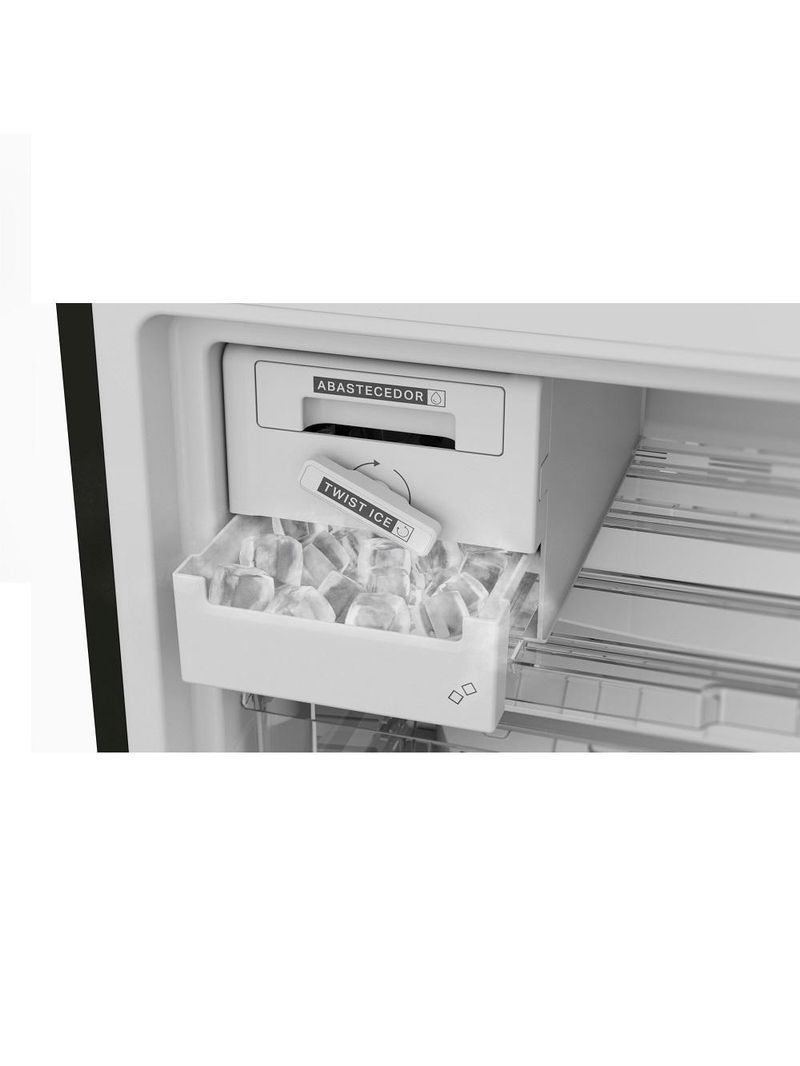 Geladeira Brastemp 447L Frost Free Inverse Inox BRE57FE 127V