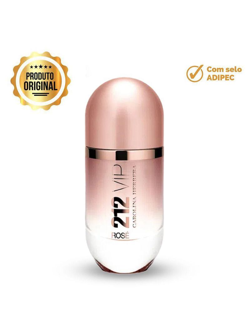 Perfume Carolina Herrera 212 Vip Rose Edp Feminino 80ml