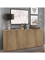 Aparador Buffet 4 Portas Veneza Multimóveis Rustic