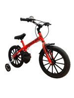 Bicicleta Bike Infantil Aro 16 Ravok Com Rodinhas 3 A 7 Anos Laranja
