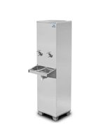 Bebedouro Industrial Coluna 25 Litros Ra025c Frisbel Bebedouro Inox 220V