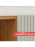 Balcão Buffet 2 Portas Cinamomo White Laca Brilho Vértice