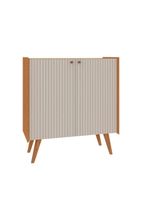 Balcão Buffet 2 Portas Cinamomo White Laca Brilho Vértice