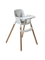 Cadeirinha de Alimentação Burigotto Poke até 15kg Frosty Polar Branco