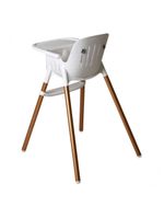 Cadeirinha de Alimentação Burigotto Poke até 15kg Frosty Polar Branco