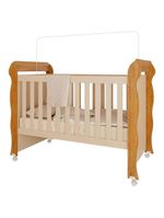 Berço Americano Mirelle Off White Bétula– Carolina Baby