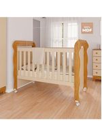 Berço Americano Mirelle Off White Bétula– Carolina Baby