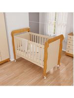 Berço Americano Mirelle Off White Bétula– Carolina Baby