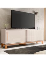 Bancada Rack Para Tv Até 65 Polegadas Jace Marrom Caemmun