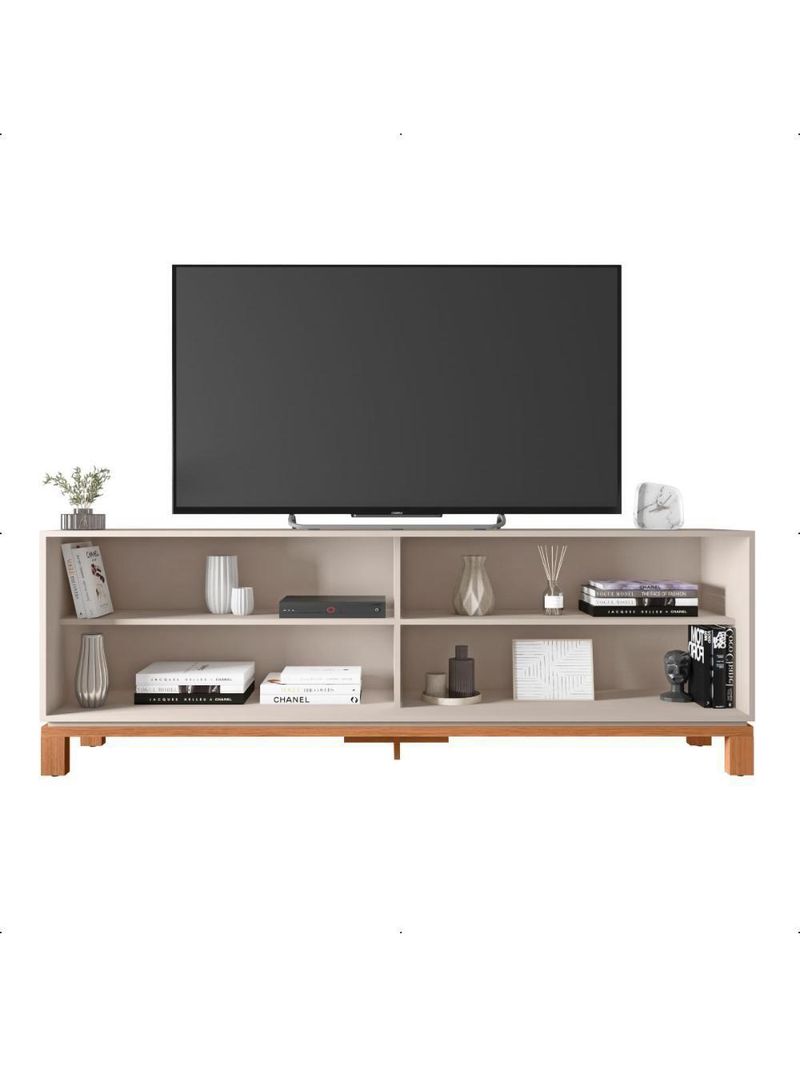 Bancada Rack Para Tv Até 65 Polegadas Jace Marrom Caemmun