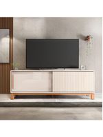 Bancada Rack Para Tv Até 65 Polegadas Jace Marrom Caemmun