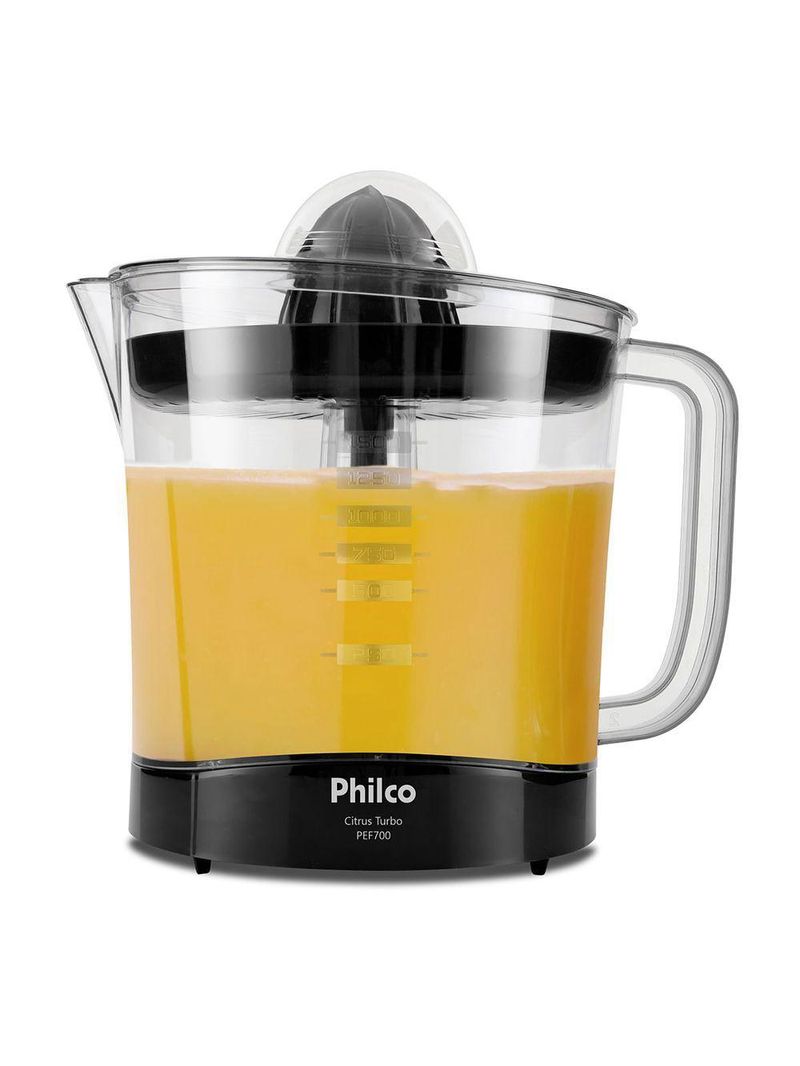 Espremedor De Frutas Philco Pef700p 2 Cones 70w 1,5l 220v