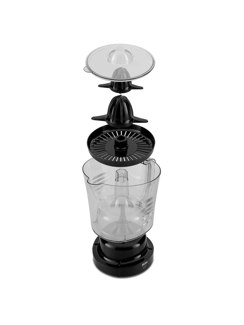 Espremedor De Frutas Philco Pef700p 2 Cones 70w 1,5l 220v