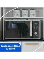 Cozinha De Aço Compacta Telasul Diamante 4Pçs C/ Kit Branco