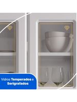 Cozinha De Aço Compacta Telasul Diamante 4Pçs C/ Kit Branco