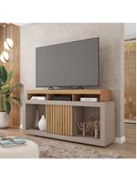 Bancada Rack Para Tv Até 55 Polegadas Frost Marrom Caemmun