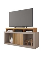 Bancada Rack Para Tv Até 55 Polegadas Frost Marrom Caemmun