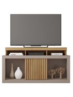 Bancada Rack Para Tv Até 55 Polegadas Frost Marrom Caemmun