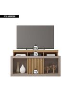 Bancada Rack Para Tv Até 55 Polegadas Frost Marrom Caemmun