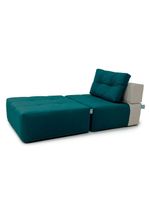 Serena Duo - Poltrona + Pufão Para área Externa - Cor Verde