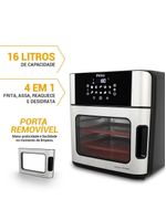 Air Fryer Philco 16L 4 em 1 Painel Digital PAF16A 110V