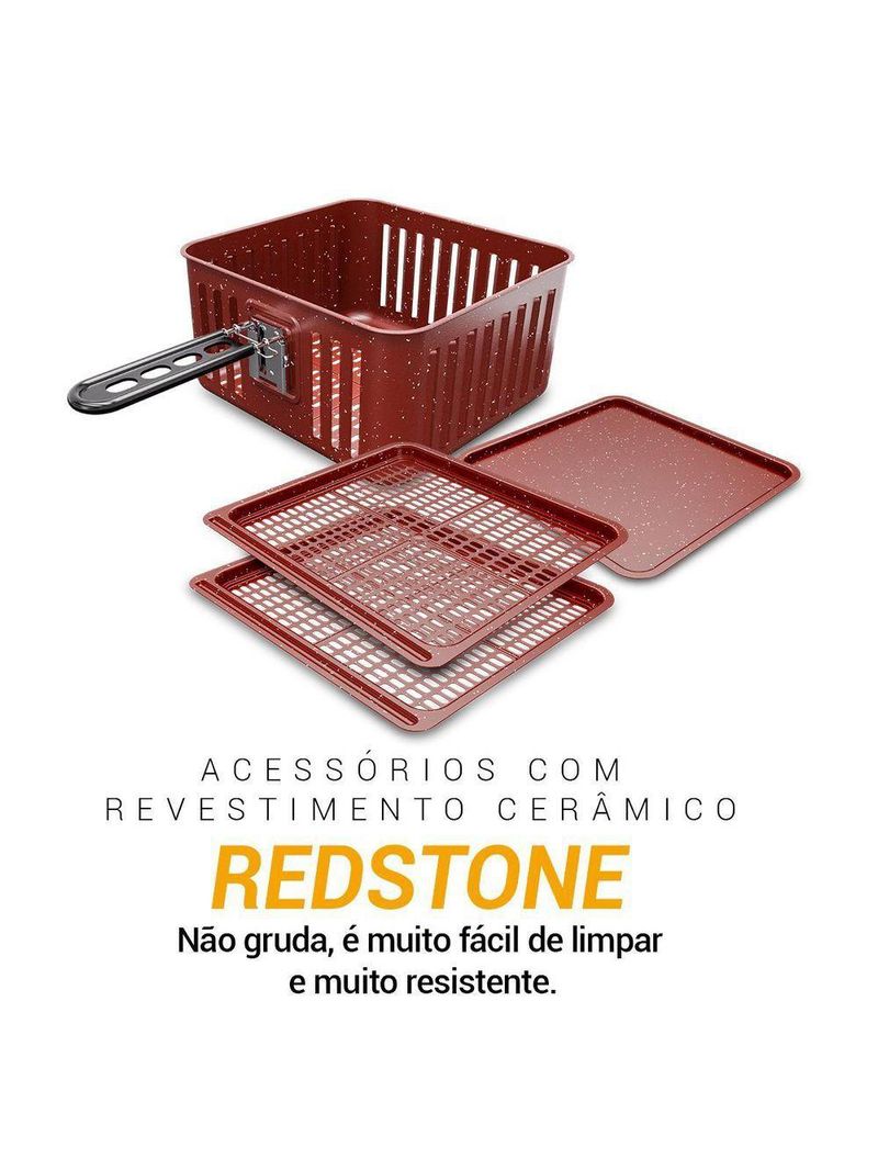 Air Fryer Philco 16L 4 em 1 Painel Digital PAF16A 110V