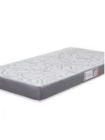 Colchão Solteiro Espuma D33 Pro Confort 78x188x12cm Cinza